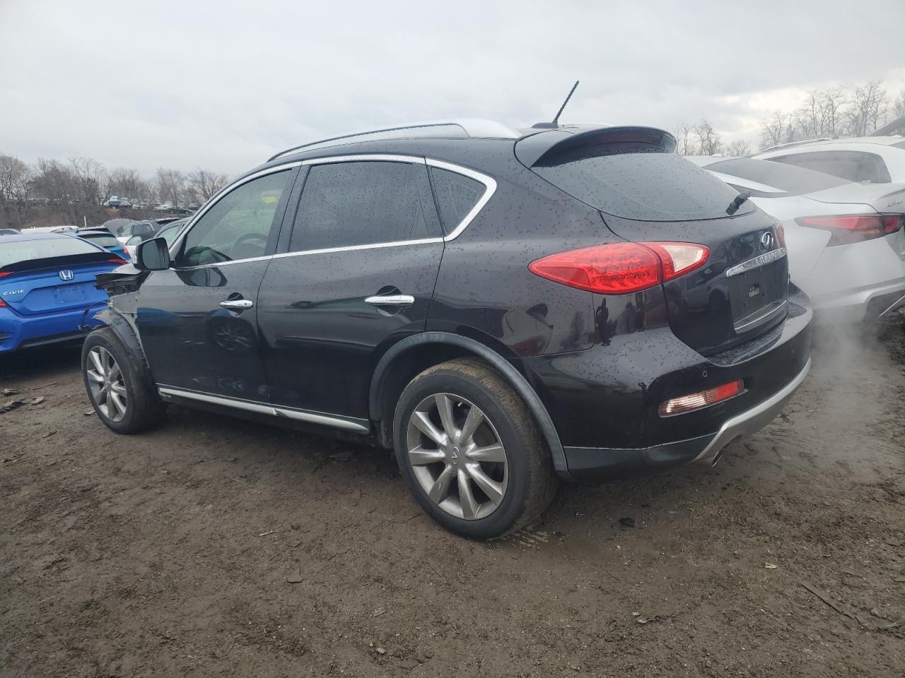 2017 Infiniti QX50 VIN JN1BJ0RR7HM409790 Copart auction photo, front end damage thumbnail 2