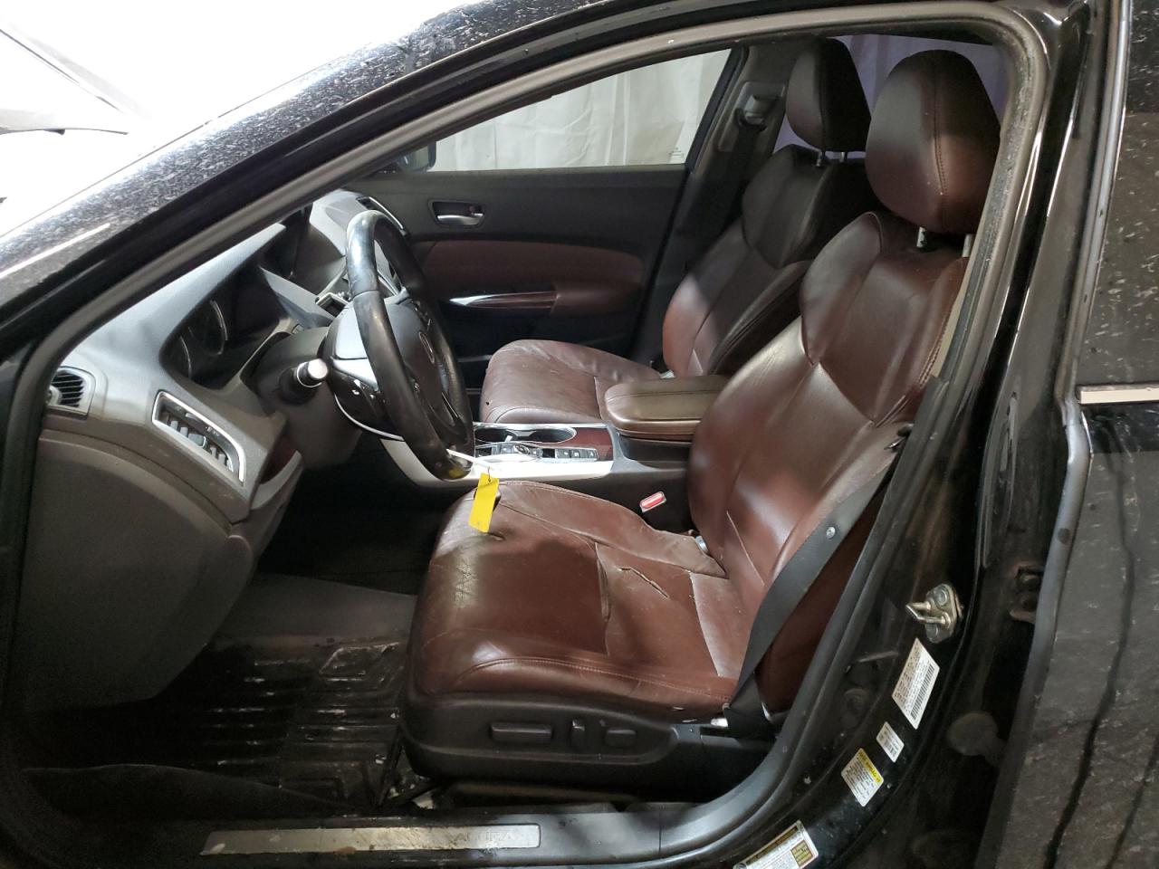 2017 Acura TLX VIN 19UUB3F59HA000800 Copart auction photo, side damage thumbnail 7