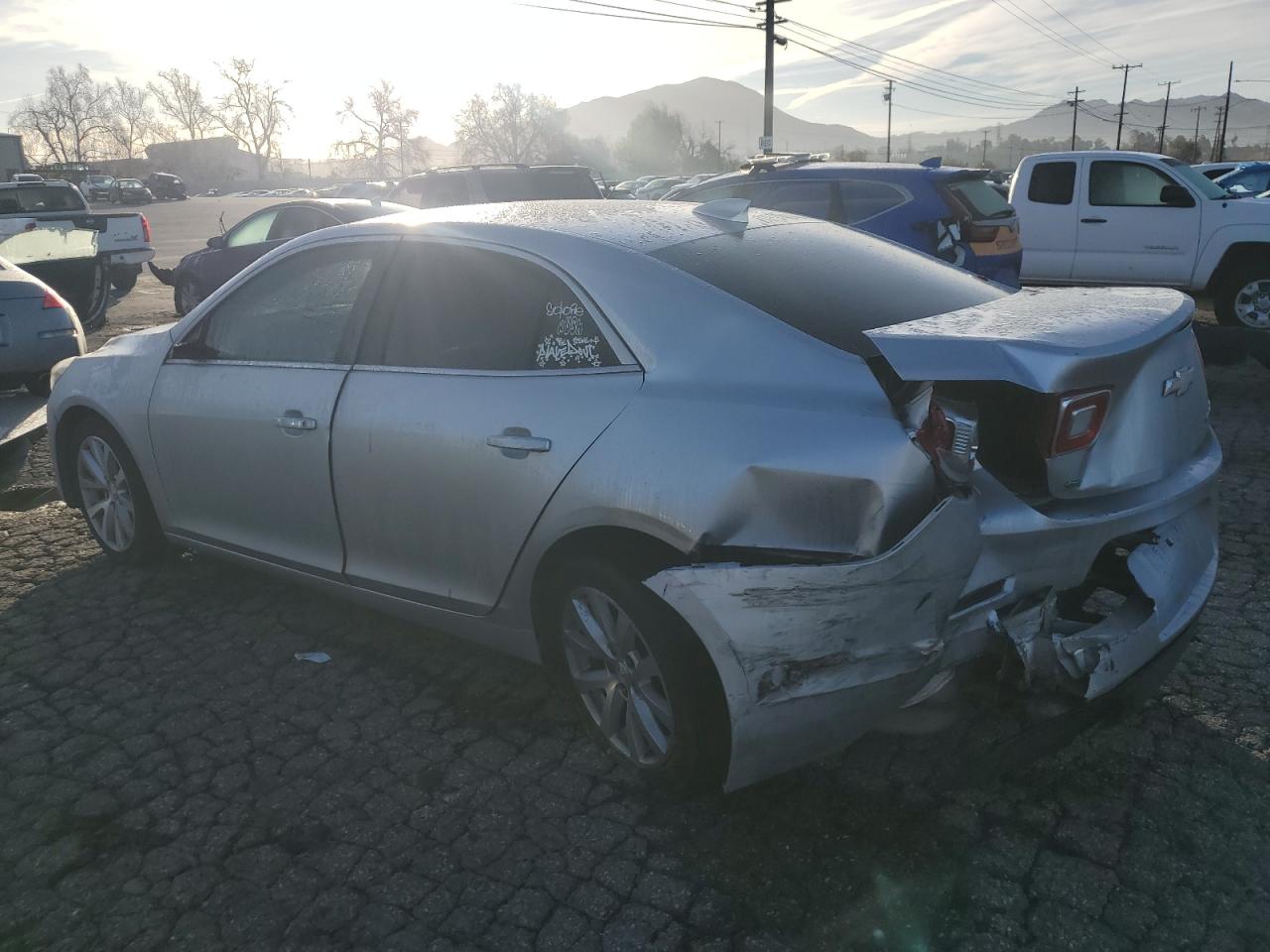 2016 Chevrolet Malibu VIN 1G11E5SAXGF168222 Copart auction photo, rear end damage thumbnail 2