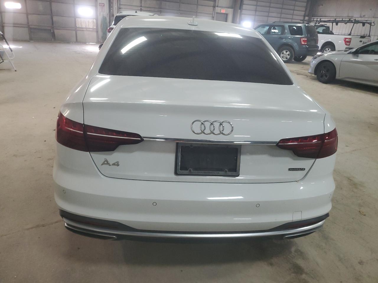 2020 Audi A4 VIN WAUENAF40LA051680 Copart auction photo, front end damage thumbnail 6