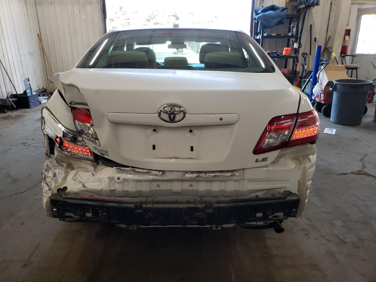 2011 Toyota Camry VIN 4T4BF3EKXBR114541 Copart auction photo, rear end damage thumbnail 6