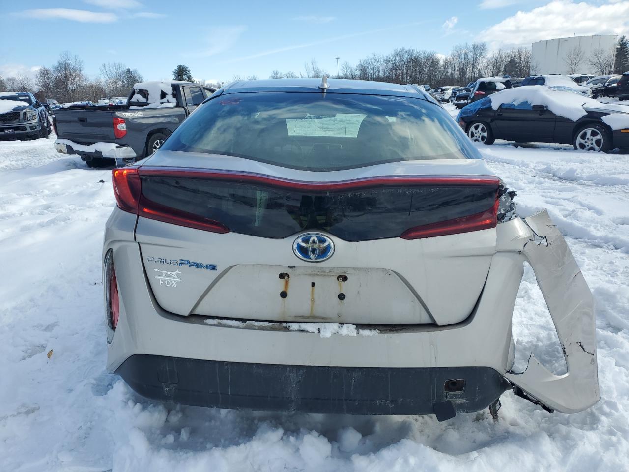 2017 Toyota Prius VIN JTDKARFP7H3002708 Copart auction photo, rear end / front end damage thumbnail 6
