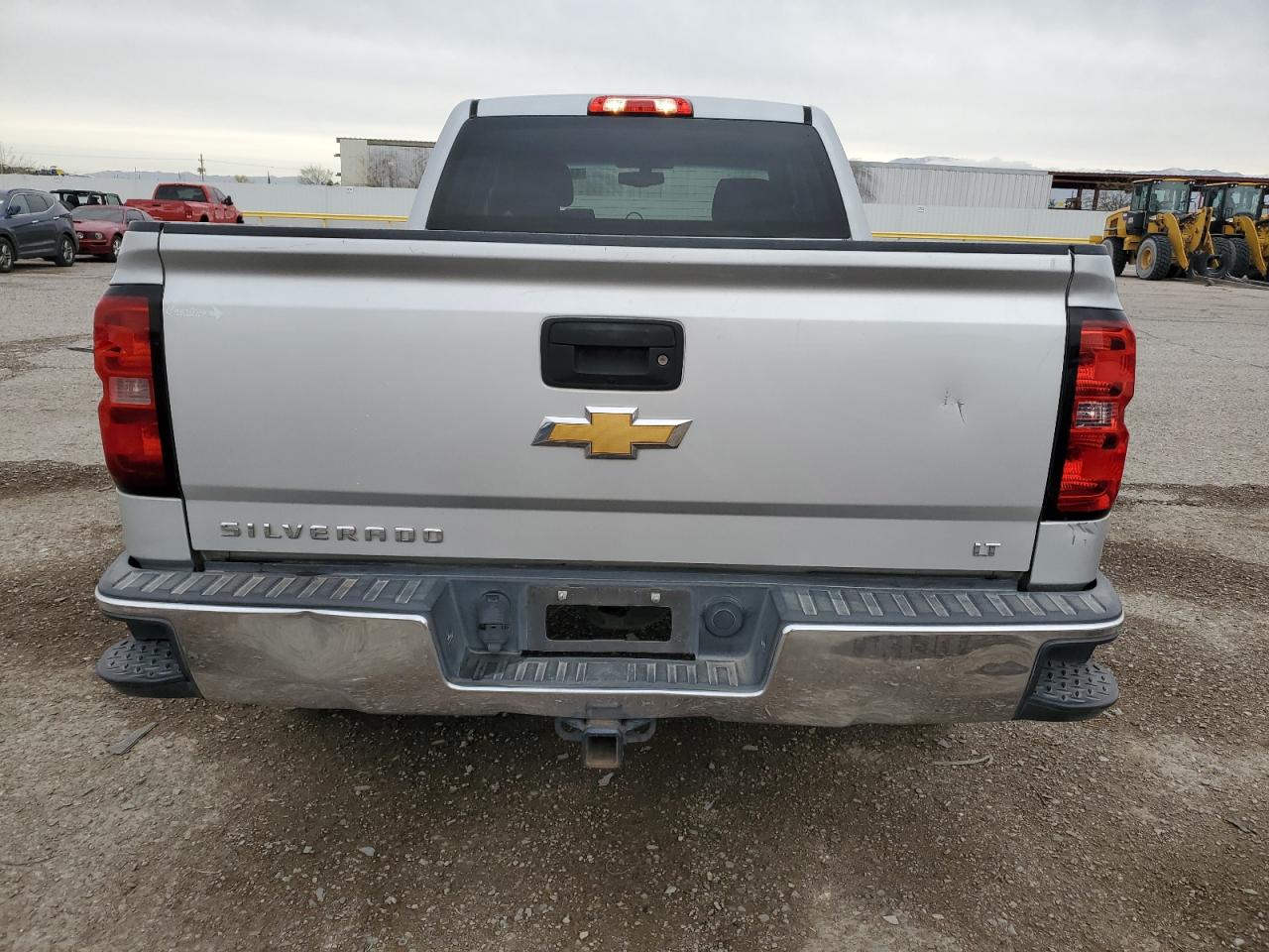 2015 Chevrolet Silverado VIN 1GCRCREC0FZ428869 Copart auction photo, side / rear end damage thumbnail 6