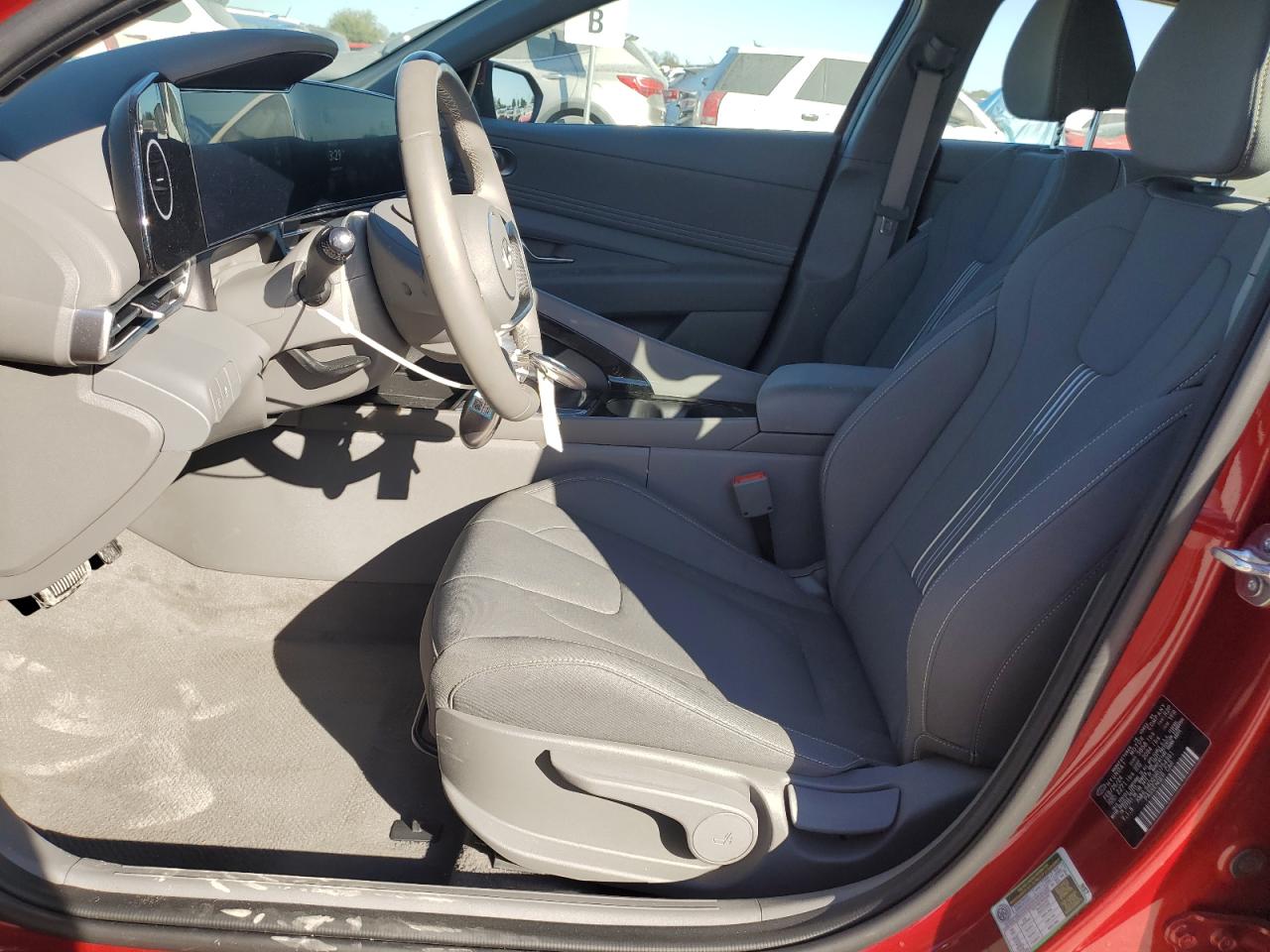 2024 Hyundai Elantra VIN KMHLS4DG9RU754991 Copart auction photo, rear end damage thumbnail 7
