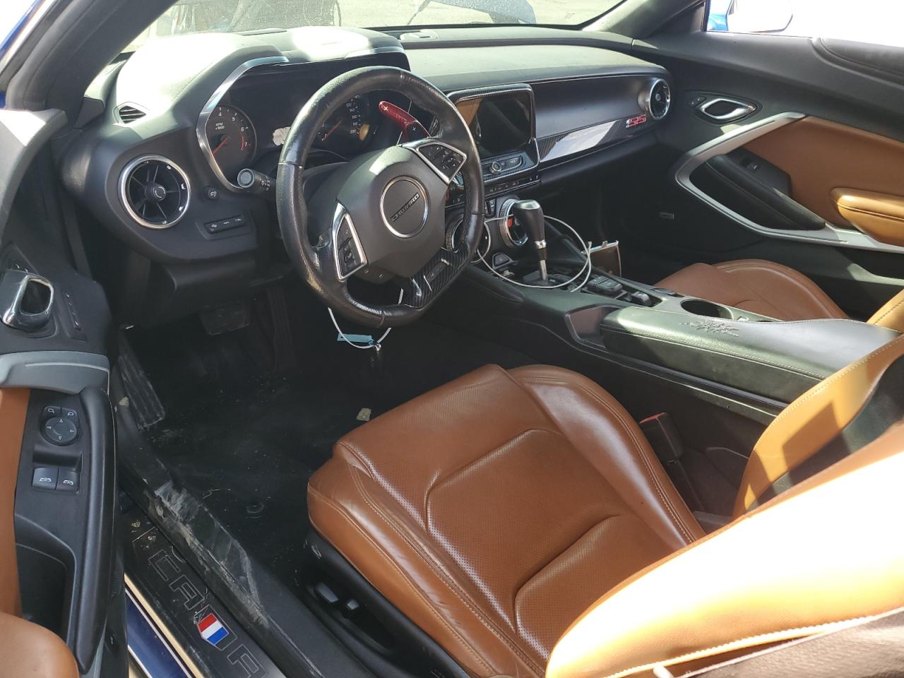 2017 Chevrolet Camaro VIN 1G1FH1R71H0110732 Copart auction photo, vandalism damage thumbnail 8
