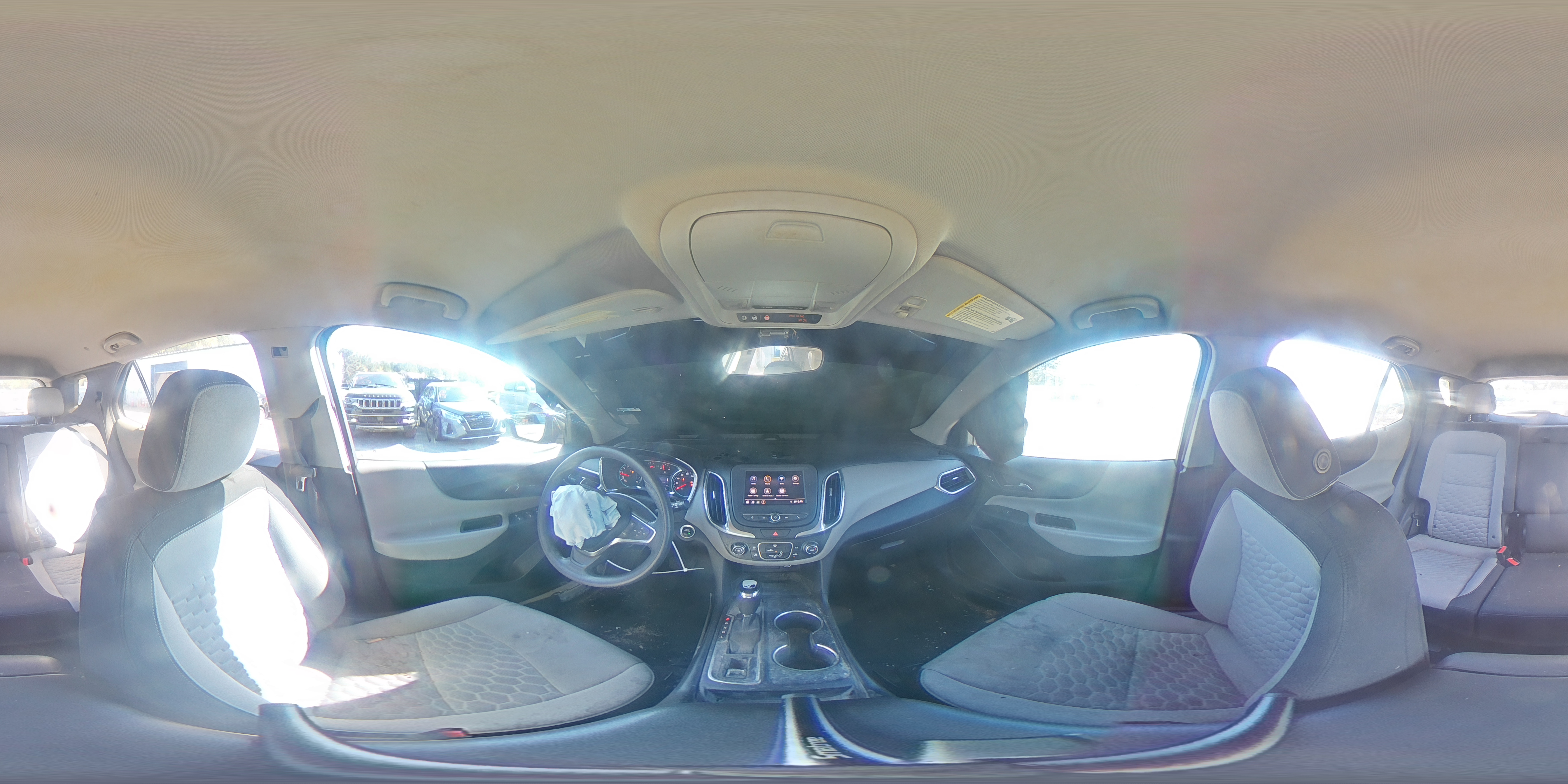 2020 Chevrolet Equinox VIN 2GNAXTEV8L6173418 Copart auction photo, front end damage thumbnail 13