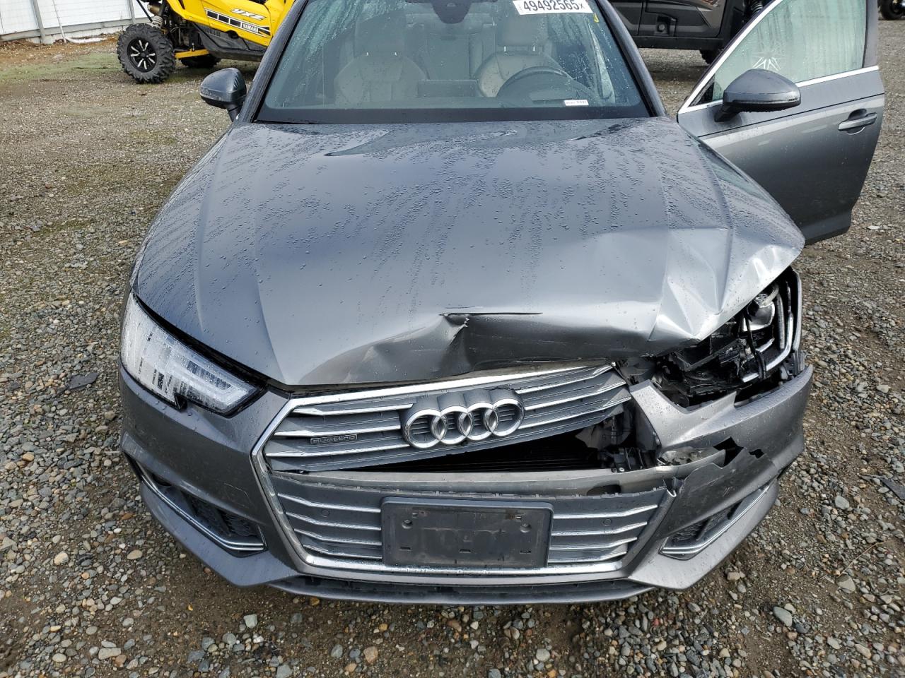 2017 Audi A4 VIN WAUFNAF46HN056113 Copart auction photo, front end damage thumbnail 11
