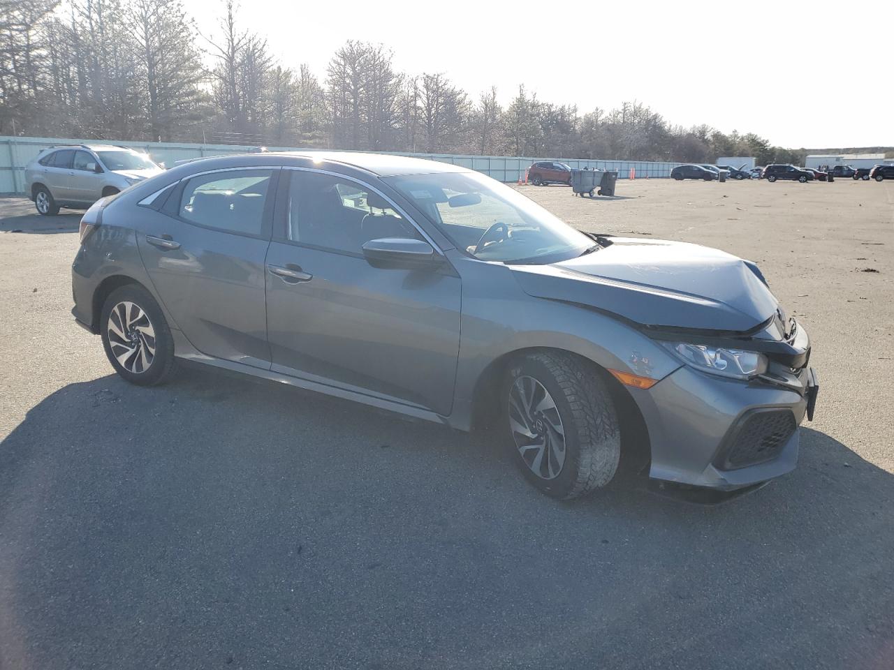2019 Honda Civic VIN SHHFK7H31KU422017 Copart auction photo, front end / minor dent/scratches damage thumbnail 4