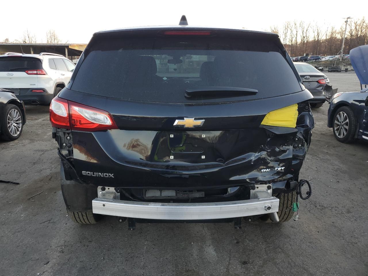 2021 Chevrolet Equinox VIN 3GNAXUEVXMS136184 Copart auction photo, rear end damage thumbnail 6