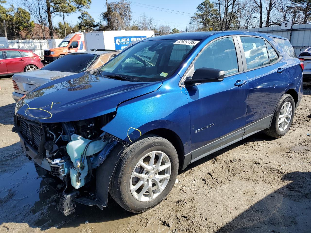 2022 Chevrolet Equinox VIN 3GNAXHEV6NS245783