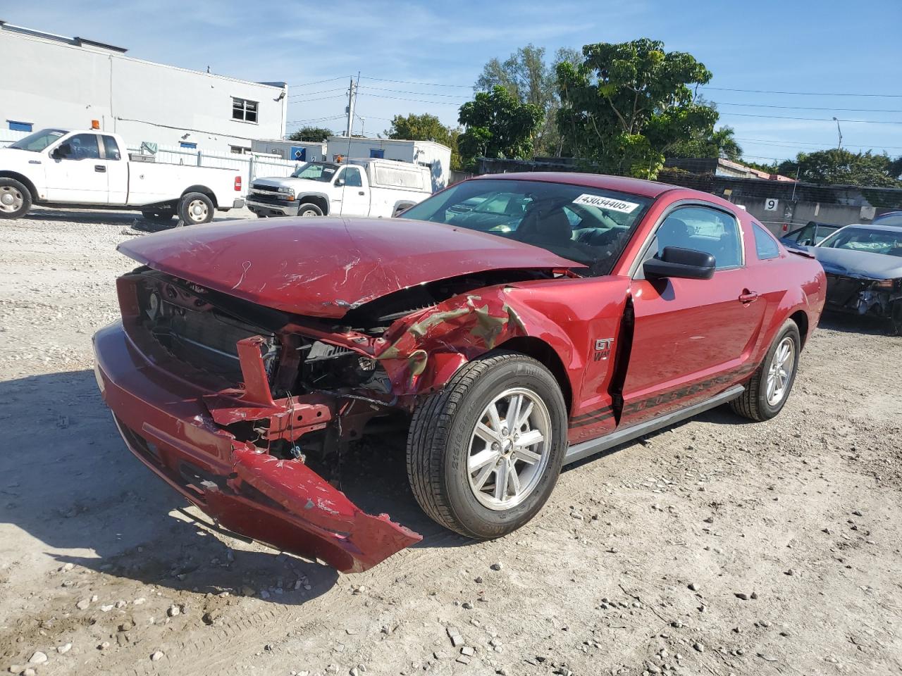 2008 Ford Mustang VIN 1ZVHT80N785127618