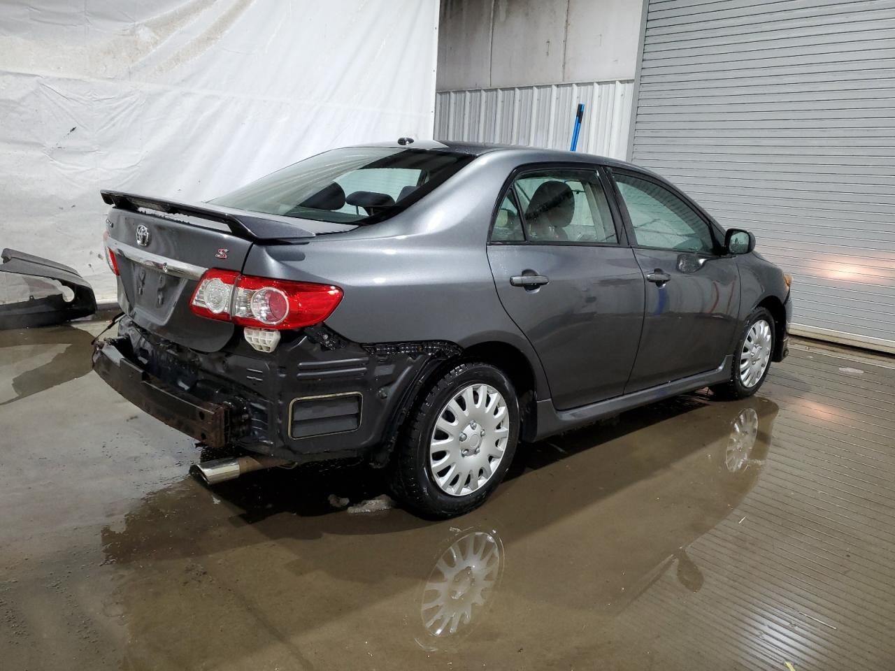 2011 Toyota Corolla VIN 2T1BU4EE0BC677597 Copart auction photo, rear end damage thumbnail 3