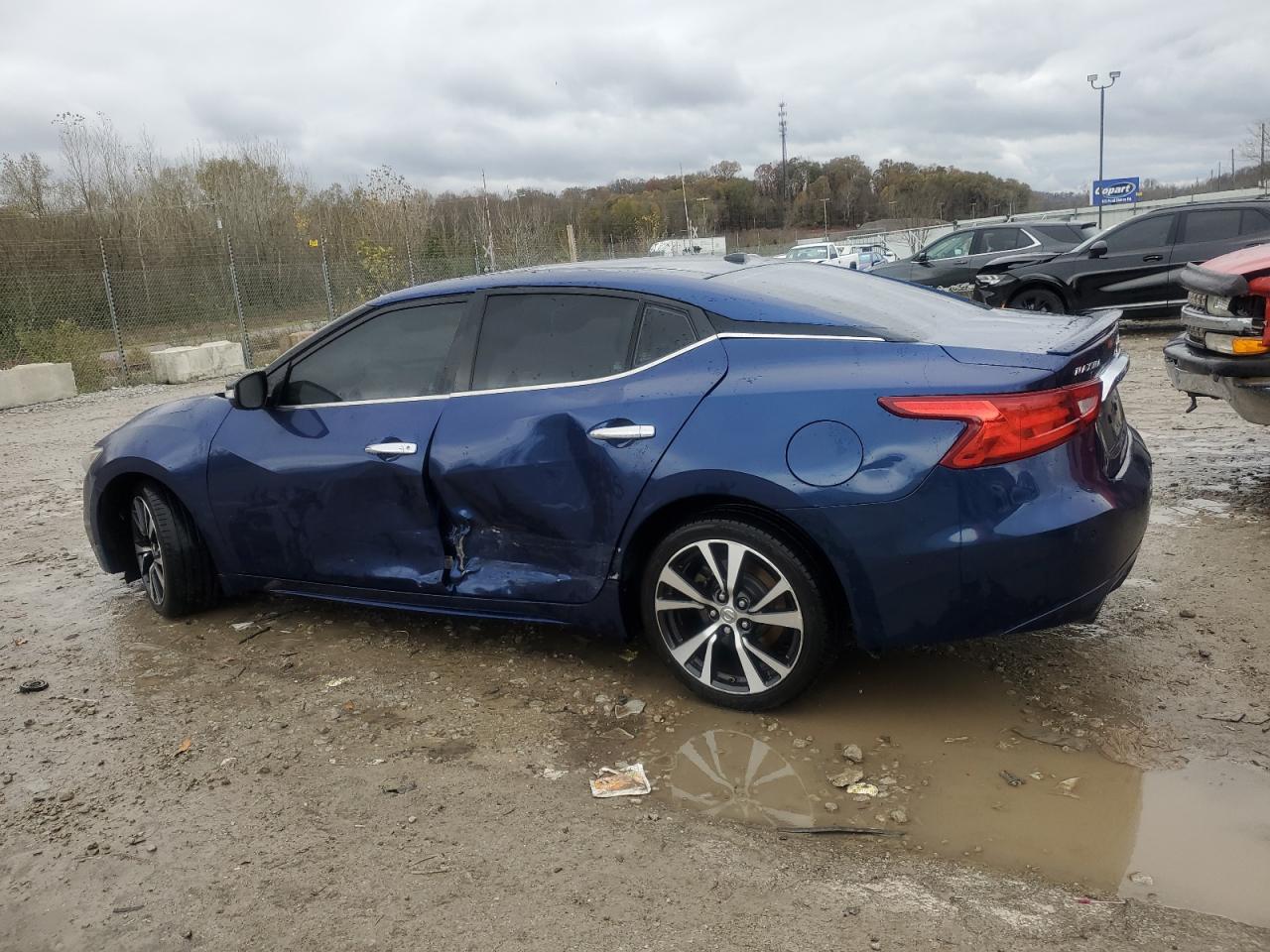 2016 Nissan Maxima VIN 1N4AA6AP4GC392916 Copart auction photo, side damage thumbnail 2