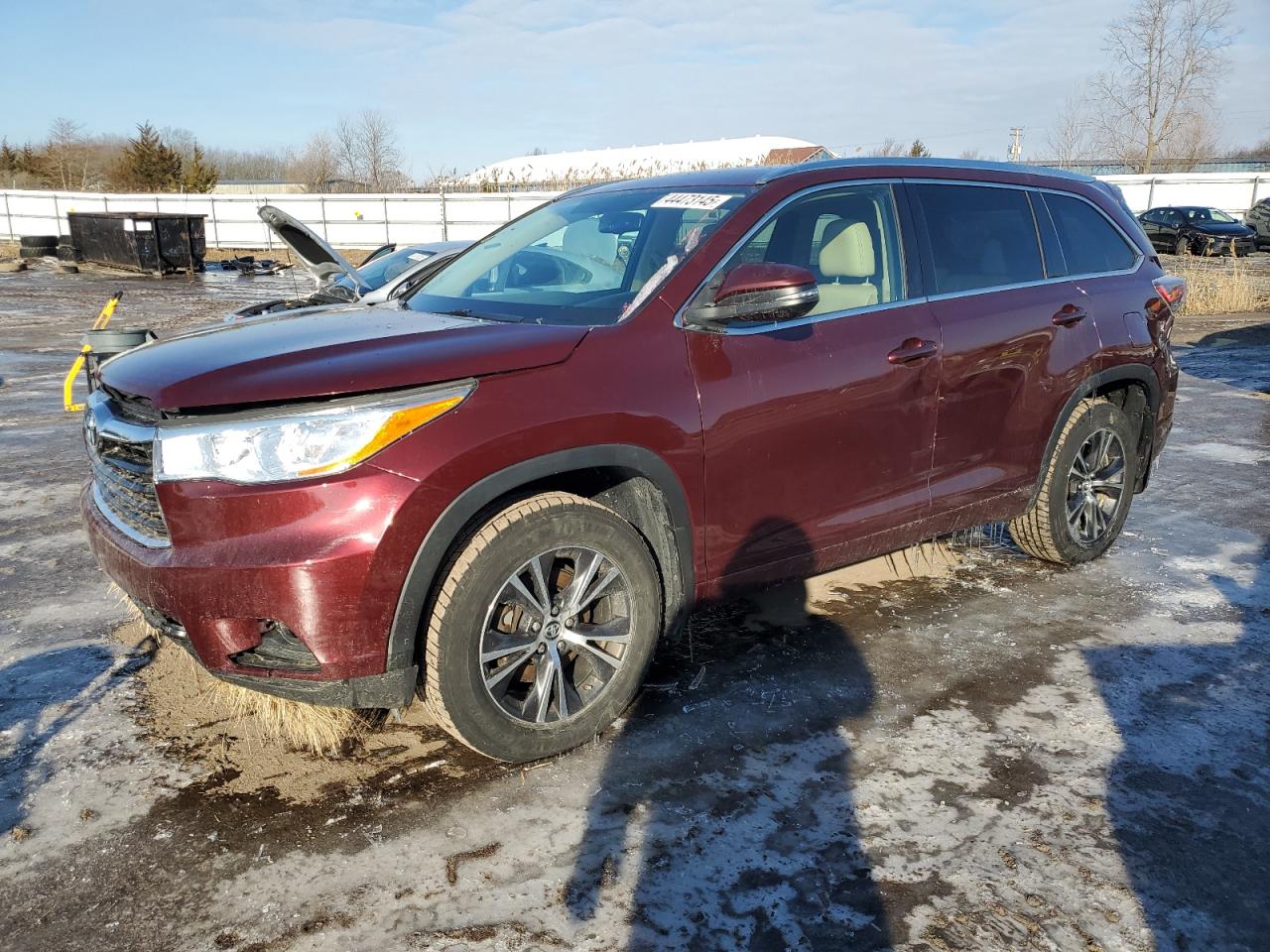 2016 Toyota Highlander VIN 5TDJKRFH3GS230462
