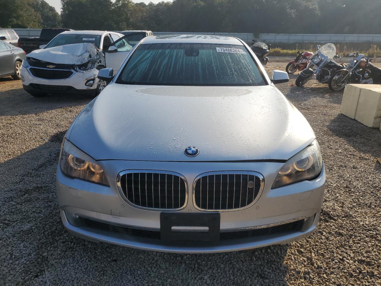 2009 BMW 7er VIN WBAKB835X9CY57735 Copart auction photo, front end / minor dent/scratches damage thumbnail 5