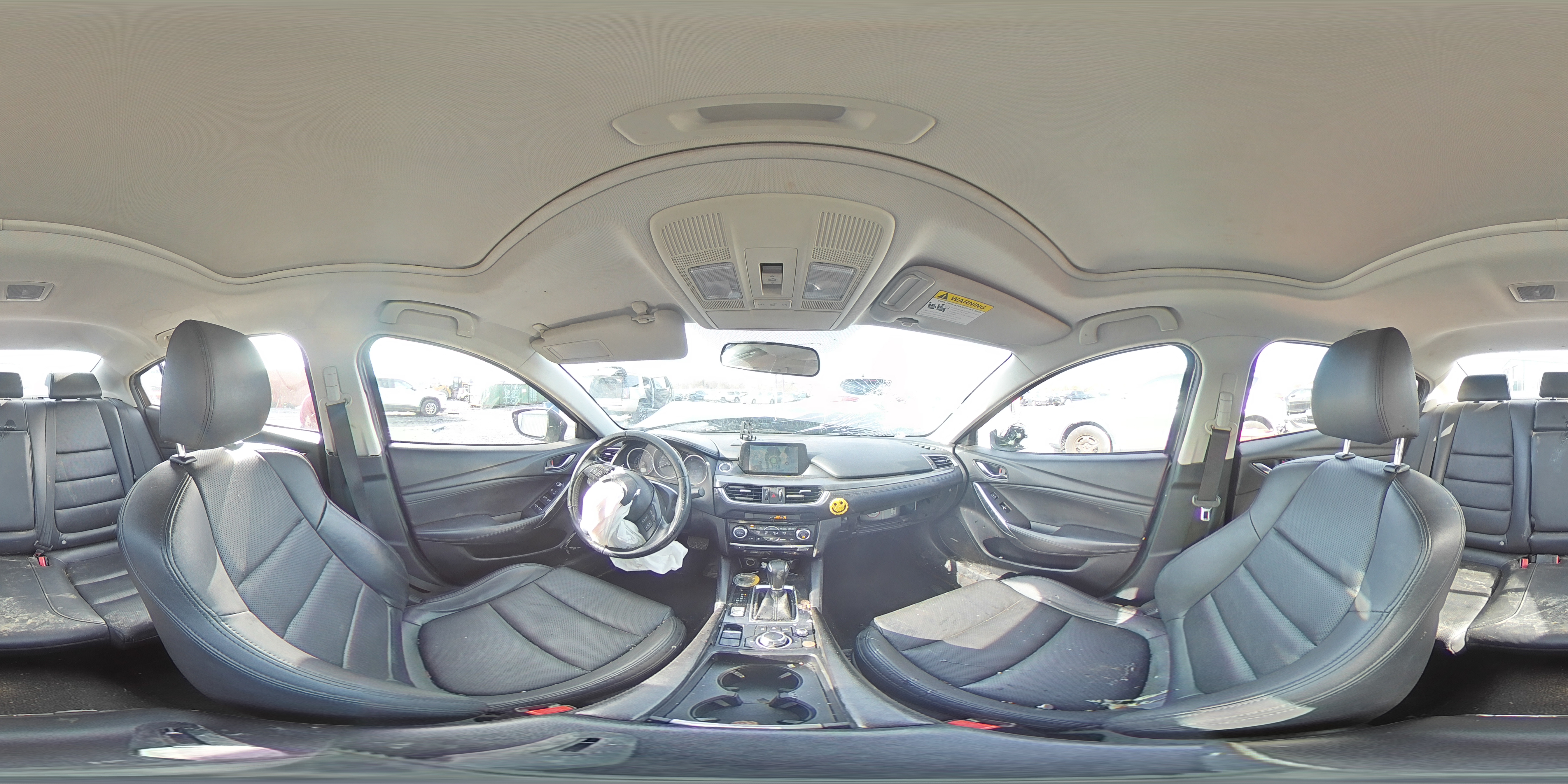 2016 Mazda 6 VIN JM1GJ1V54G1485379 Copart auction photo, front end / side damage thumbnail 14