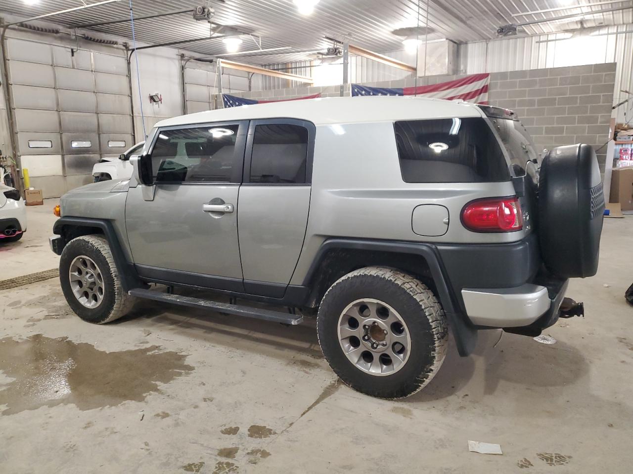 2011 Toyota FJ Cruiser VIN JTEBU4BF8BK111307 Copart auction photo, side damage thumbnail 2