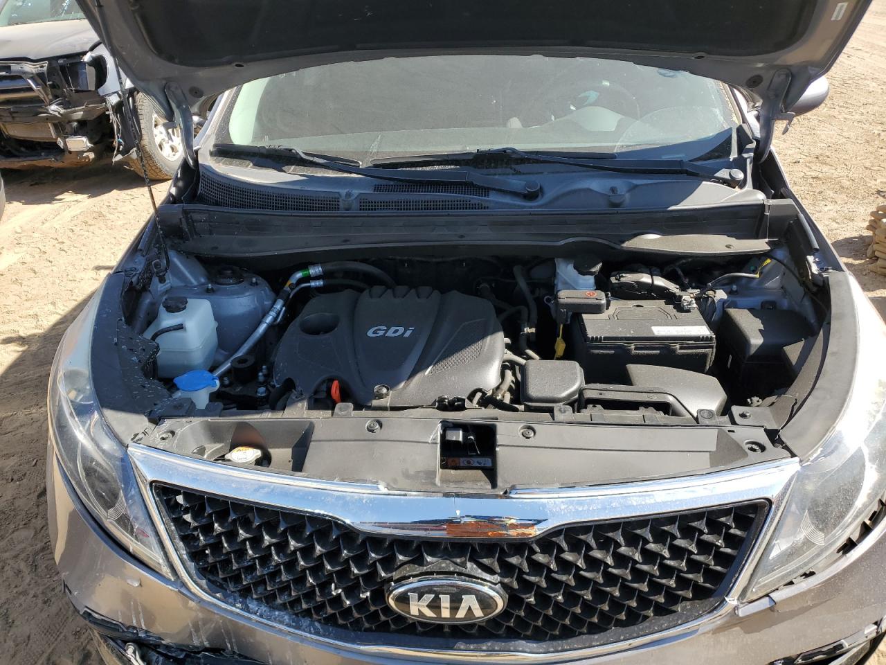 2015 KIA Sportage VIN KNDPBCAC3F7718399 Copart auction photo, front end damage thumbnail 14