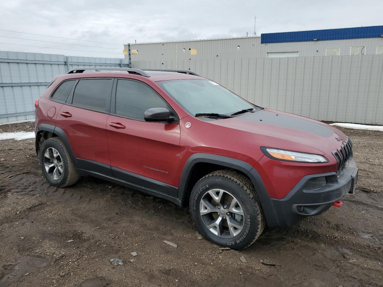 2014 Jeep Cherokee VIN 1C4PJMBS6EW147297 Copart auction photo, rear end / front end damage thumbnail 4