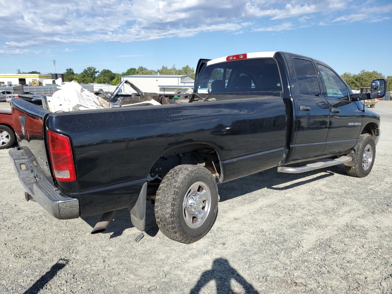 2005 Dodge RAM VIN 3D7LS38C45G793674 Copart auction photo, side / rear end damage thumbnail 3