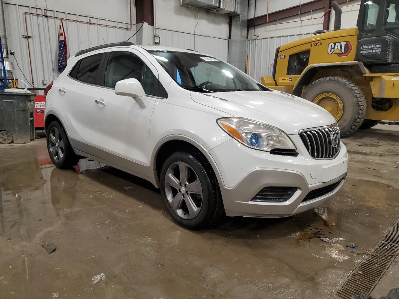 2013 Buick Encore VIN KL4CJASB8DB093112 Copart auction photo, mechanical damage thumbnail 4