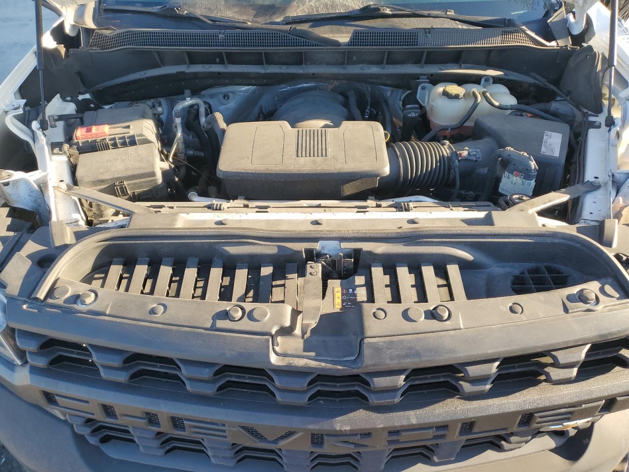 2021 Chevrolet Silverado VIN 1GCRWAEH3MZ103022 Copart auction photo, front end / side damage thumbnail 13