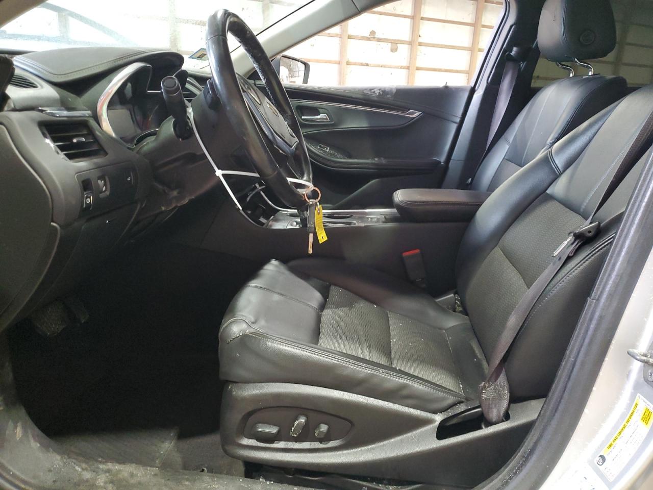 2017 Chevrolet Impala VIN 2G1105SA4H9152798 Copart auction photo, front end / side damage thumbnail 7