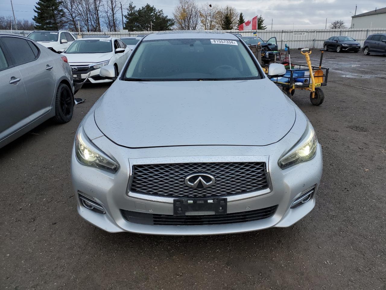 2017 Infiniti Q50 VIN JN1EV7ARXHM832112 Copart auction photo, rear end / undercarriage damage thumbnail 5