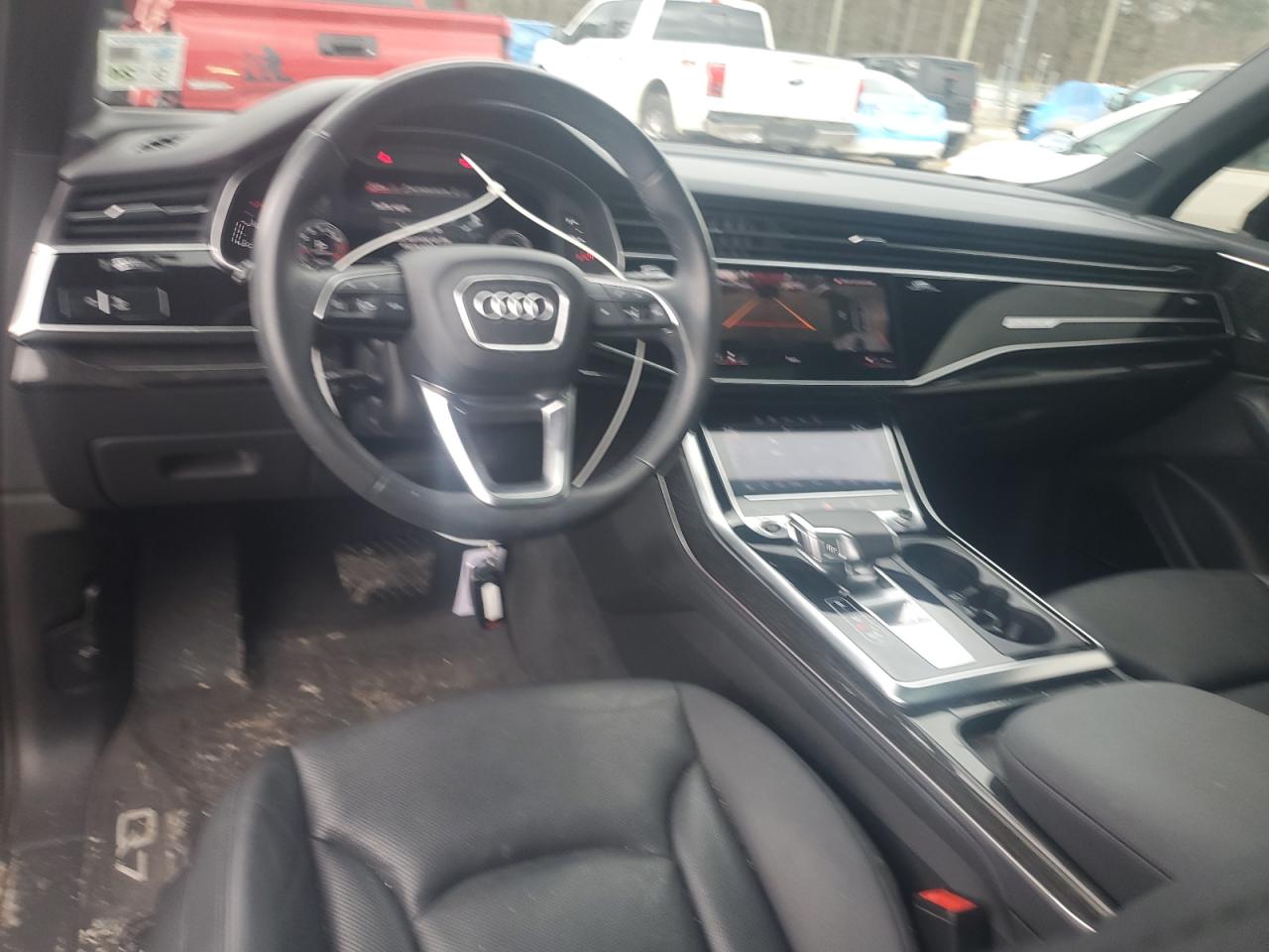 2021 Audi Q7 VIN WA1VXAF76MD029278 Copart auction photo, side damage thumbnail 8
