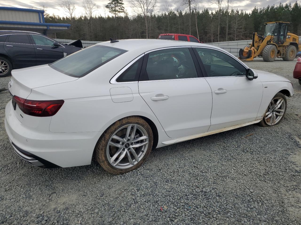 2023 Audi A4 VIN WAUEAAF45PN002808 Copart auction photo, front end / undercarriage damage thumbnail 3