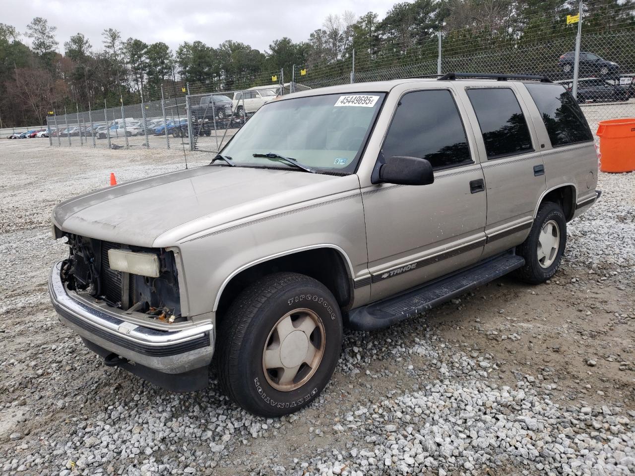 1999 Chevrolet Tahoe VIN 1GNEK13R8XJ397792