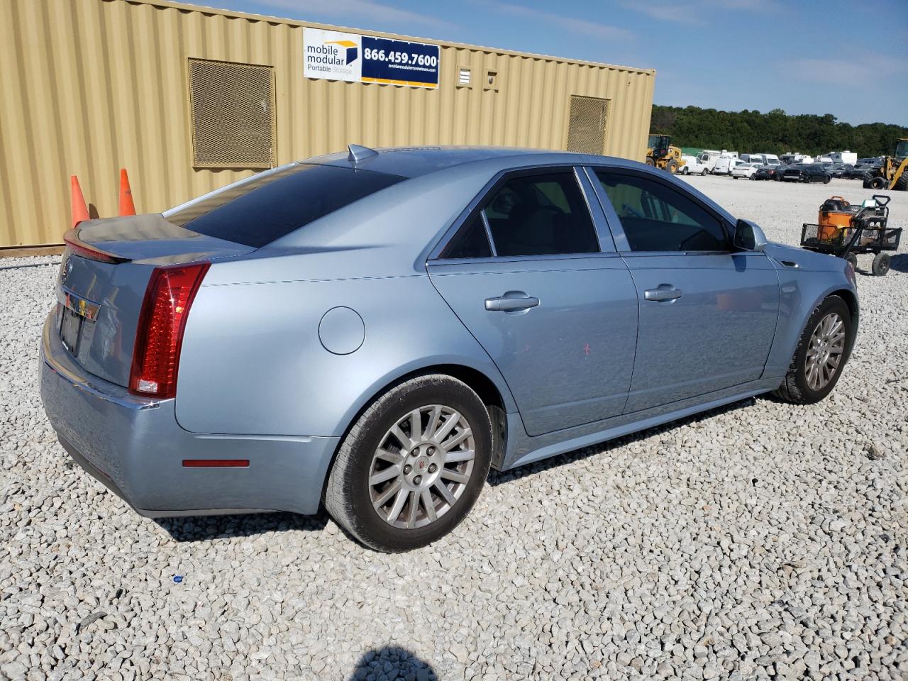 2013 Cadillac CTS VIN 1G6DE5E59D0146555 Copart auction photo, front end damage thumbnail 3