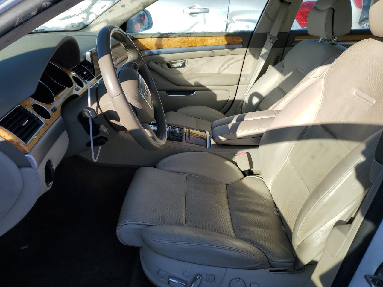 2008 Audi A8 VIN WAUMV94E18N008231 Copart auction photo, side damage thumbnail 7
