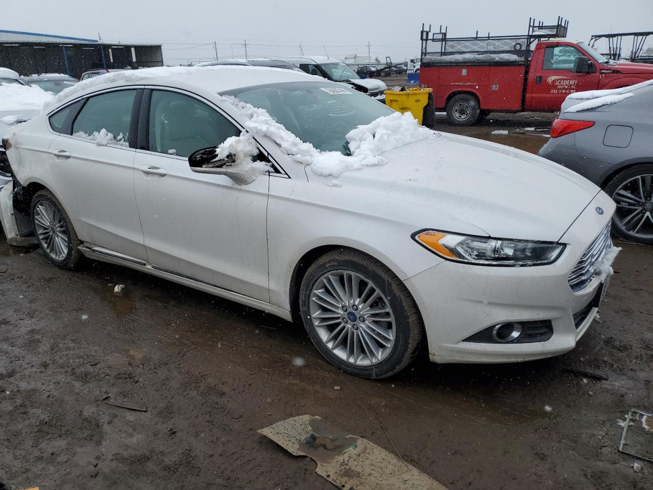 2016 Ford Fusion VIN 3FA6P0T96GR268177 Copart auction photo, rear end damage thumbnail 4