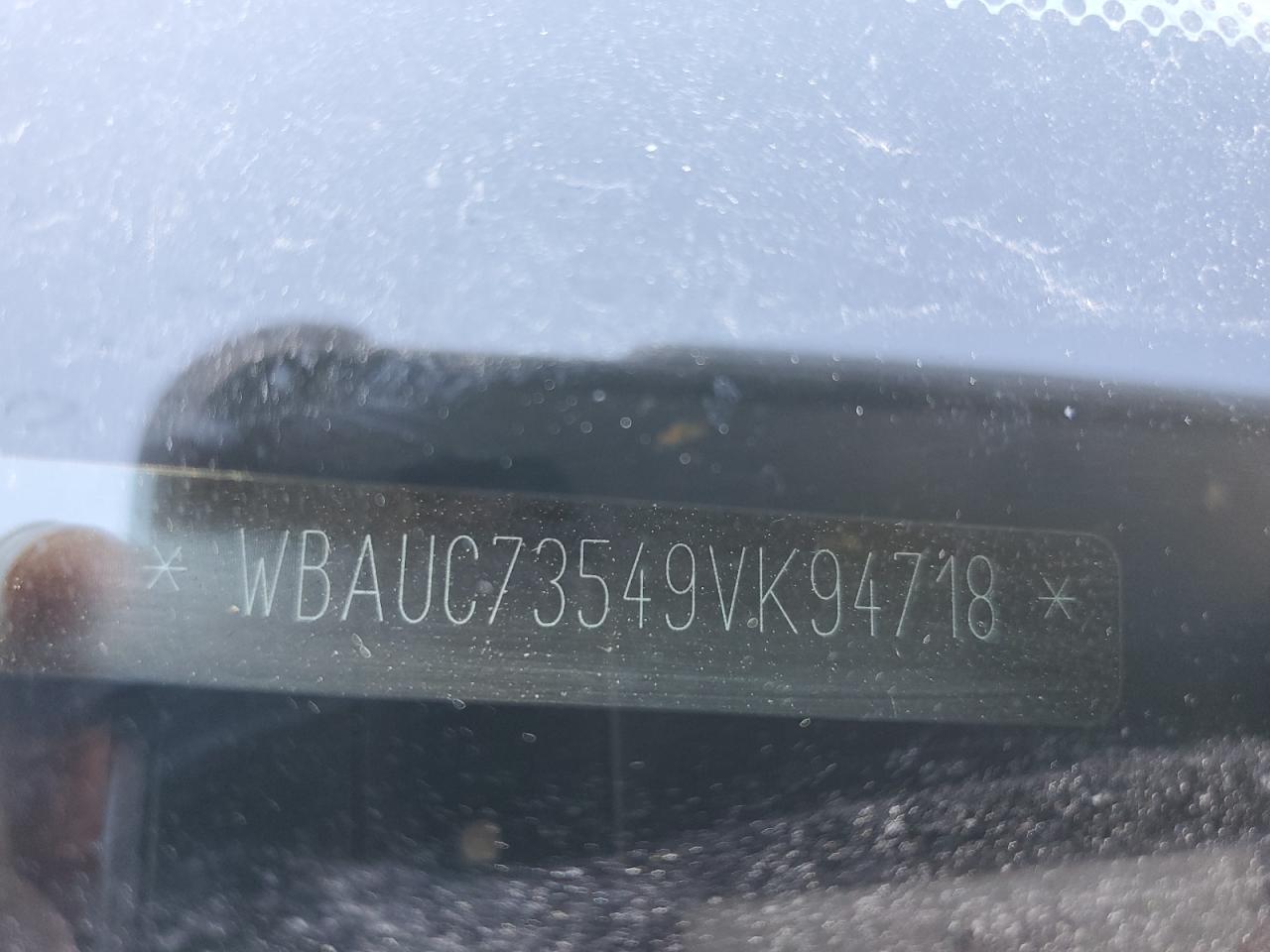 2009 BMW 1er VIN WBAUC73549VK94718 Copart auction photo, stripped / undercarriage damage thumbnail 12