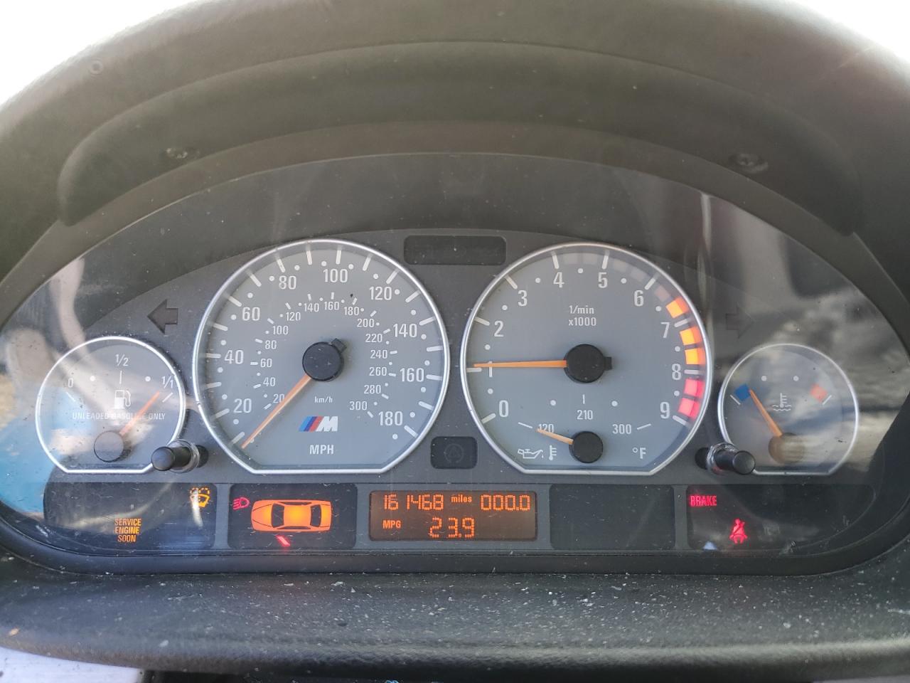 2004 BMW M3 VIN WBSBR93454PK06888 Copart auction photo, top/roof / minor dent/scratches damage thumbnail 9