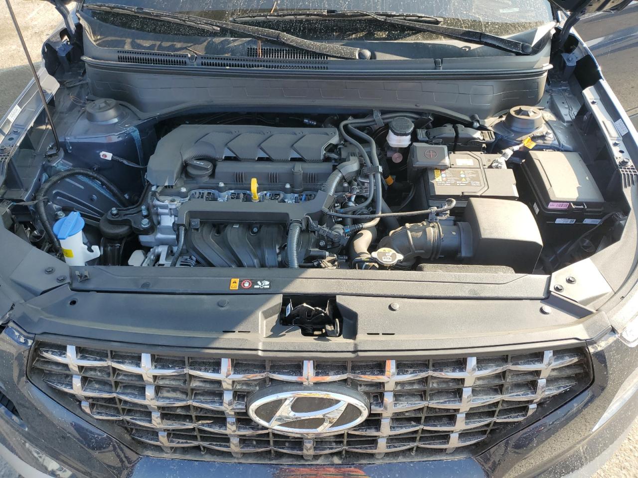 2024 Hyundai Venue VIN KMHRC8A37RU329401 Copart auction photo, side / front end damage thumbnail 13