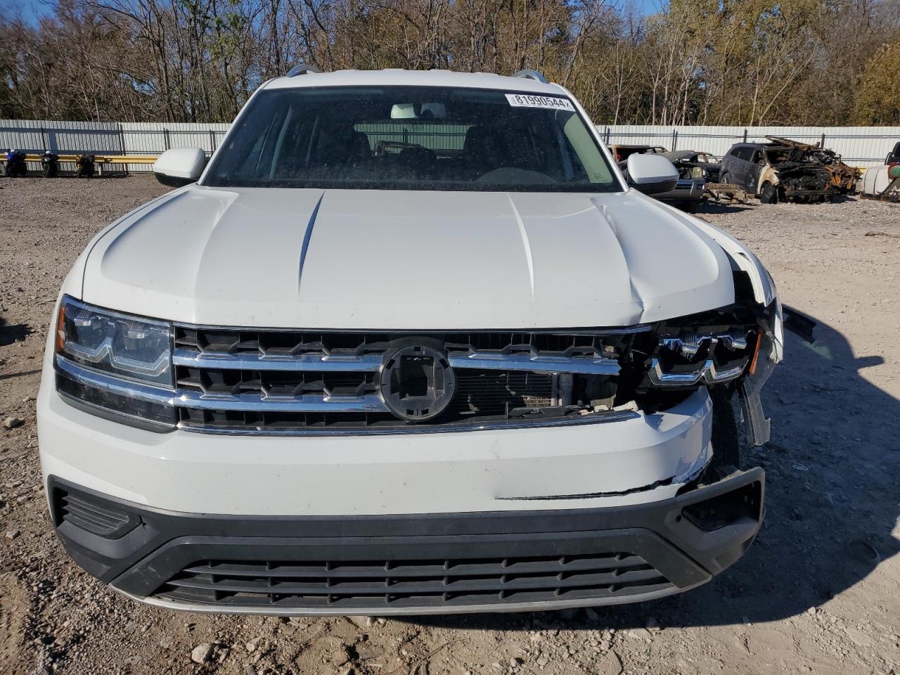 2018 Volkswagen Atlas VIN 1V2AR2CA4JC521361 Copart auction photo, front end damage thumbnail 5