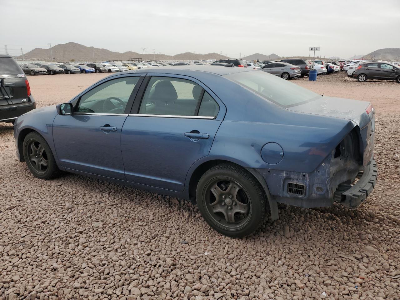 2010 Ford Fusion VIN 3FAHP0HAXAR418679 Copart auction photo, rear end damage thumbnail 2