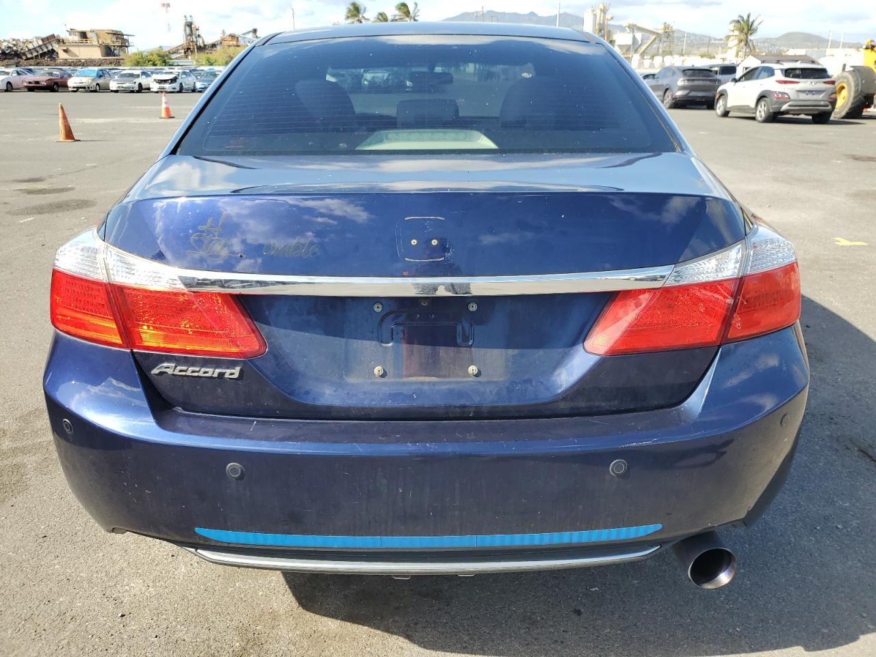 2014 Honda Accord VIN 1HGCR2F36EA061839 Copart auction photo, front end damage thumbnail 6