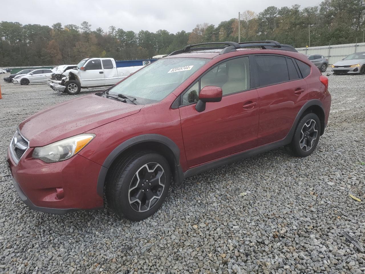 2014 Subaru XV VIN JF2GPAKC1E8331607