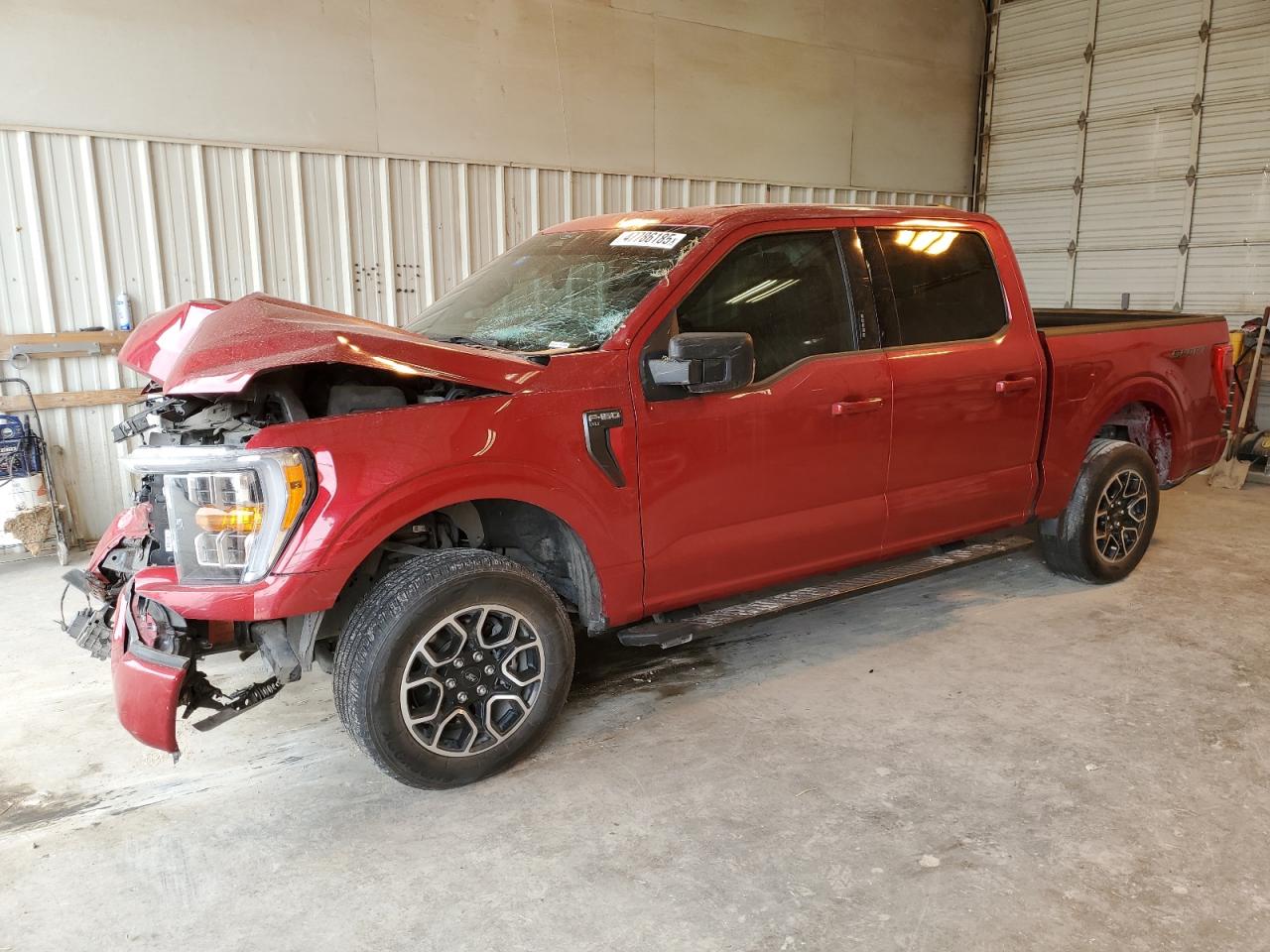 2022 Ford F-150 VIN 1FTEW1C89NKE64007