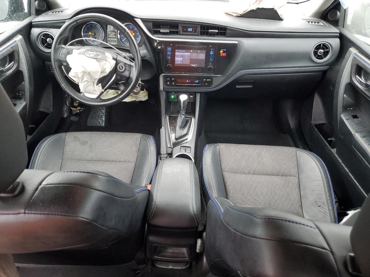 2018 Toyota Corolla VIN 2T1BURHE7JC102338 Copart auction photo, front end / rear end damage thumbnail 8