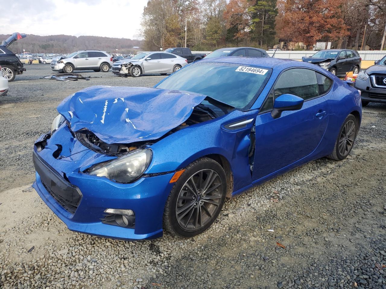 2013 Subaru BRZ VIN JF1ZCAC1XD1606307
