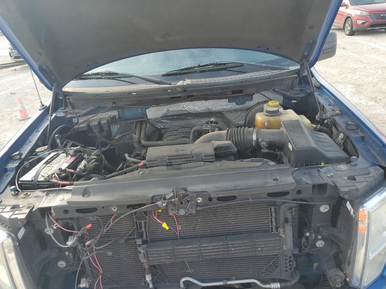 2014 Ford F-150 VIN 1FTFW1CF6EKD36374 Copart auction photo, rear end / side damage thumbnail 11
