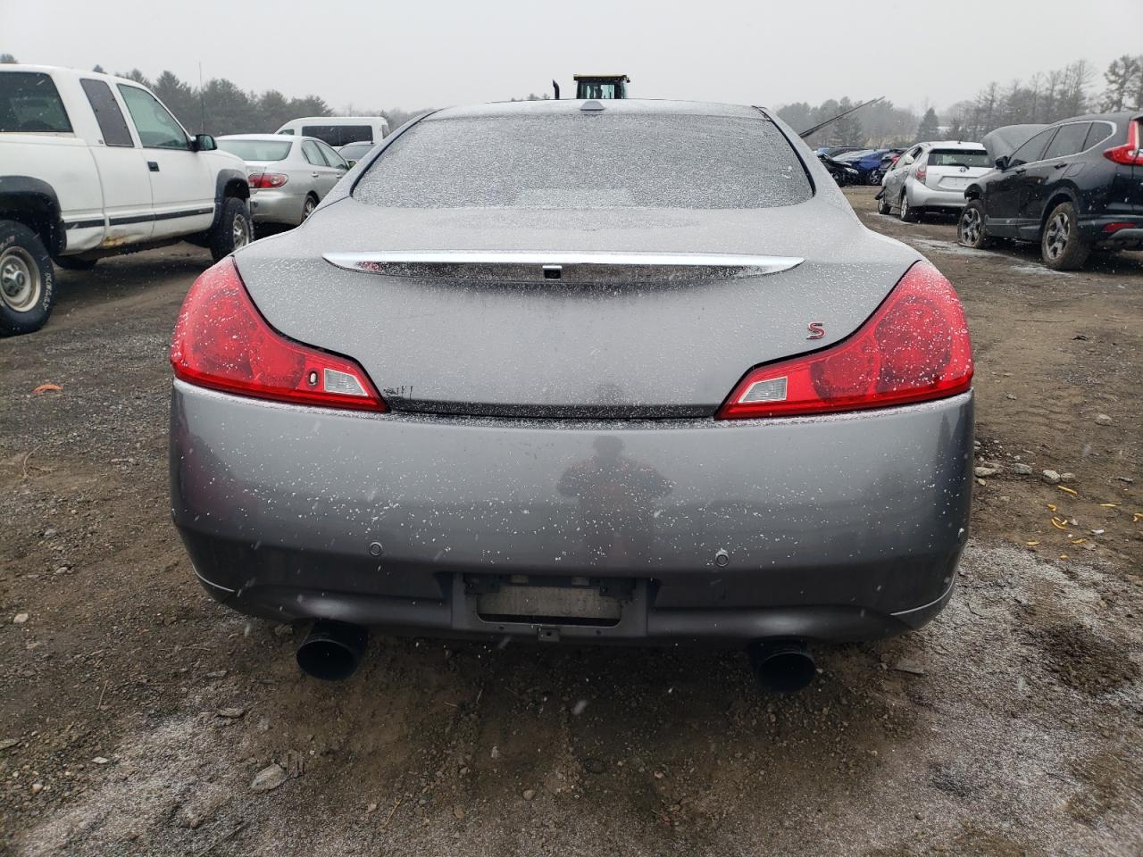 2012 Infiniti G VIN JN1CV6EL3CM471600 Copart auction photo, front end / undercarriage damage thumbnail 6