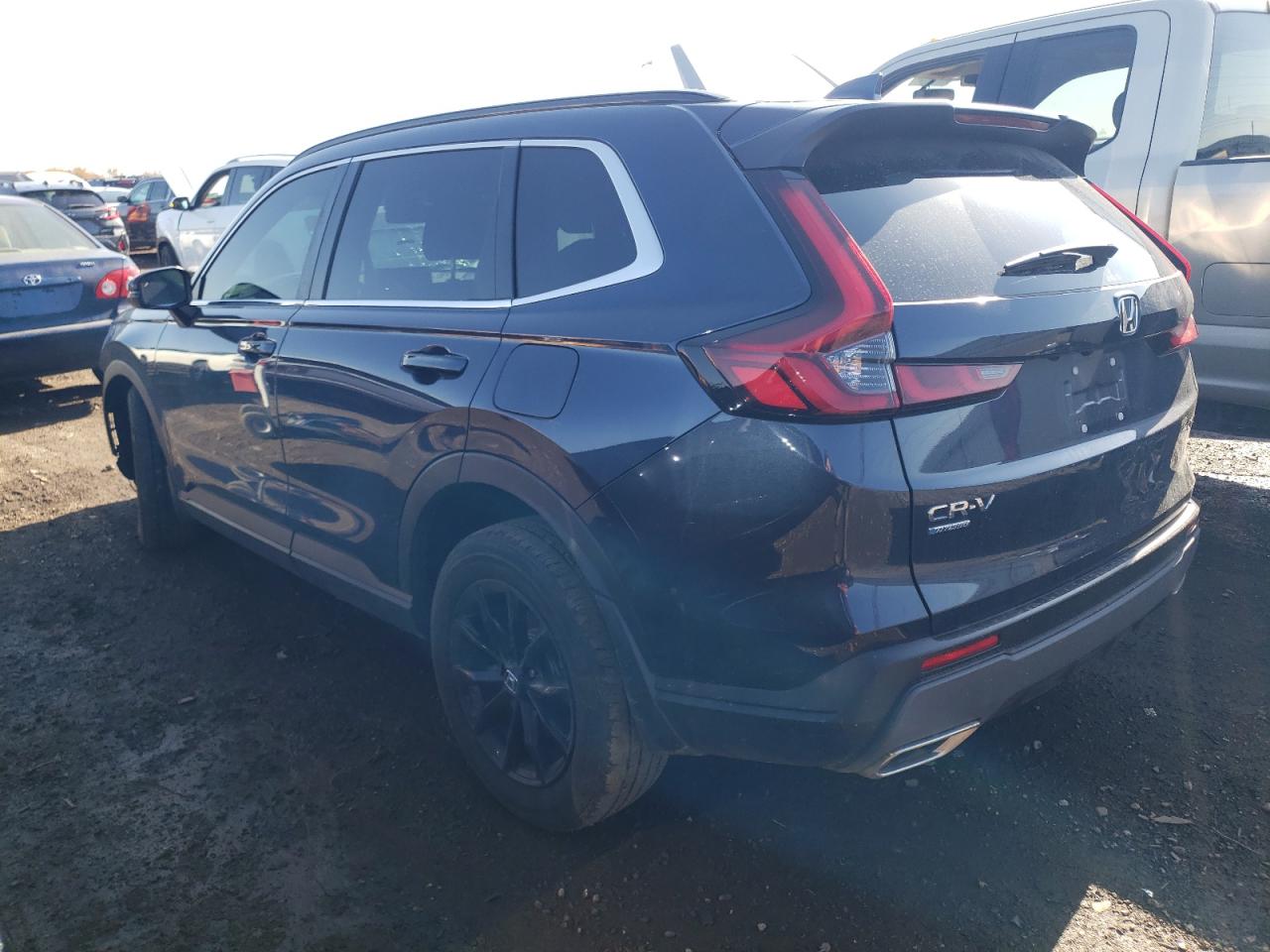 2024 Honda CR-V VIN 7FARS6H56RE017182 Copart auction photo, side / front end damage thumbnail 2