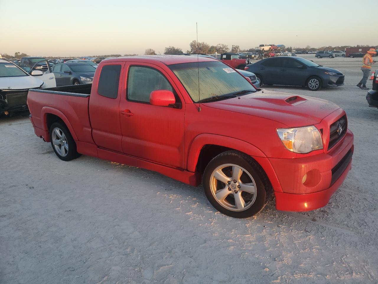2007 Toyota Tacoma VIN 5TETU22N97Z450309 Copart auction photo, water/flood damage thumbnail 4