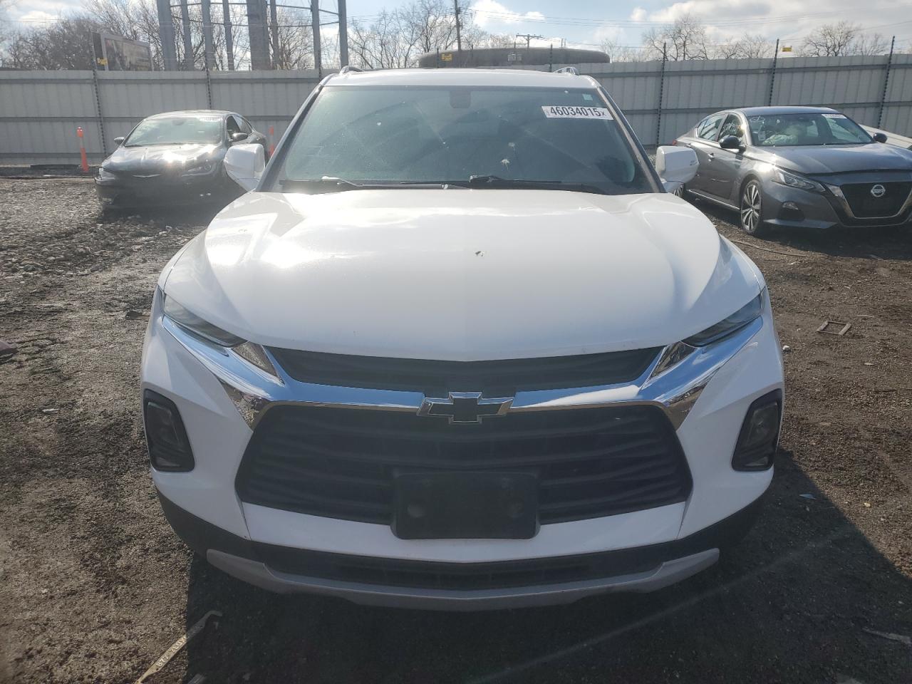 2020 Chevrolet Blazer VIN 3GNKBBRA6LS590686 Copart auction photo, side damage thumbnail 5