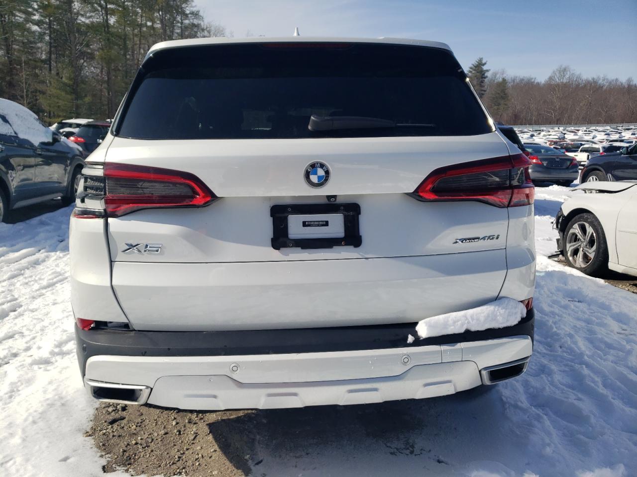 2019 BMW X5 VIN 5UXCR6C55KLL13512 Copart auction photo, front end / side damage thumbnail 6